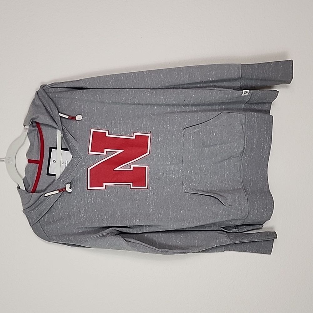 Colosseum Nebraska Hooded Sweatshirt - Womens Large